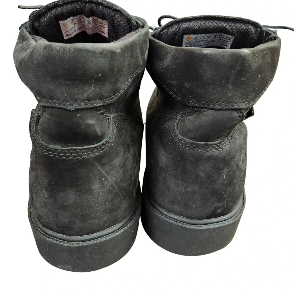 Timberland Waterproof Black Suede Lace‎ Up Chukka Boots Mens Size 12 A17C9